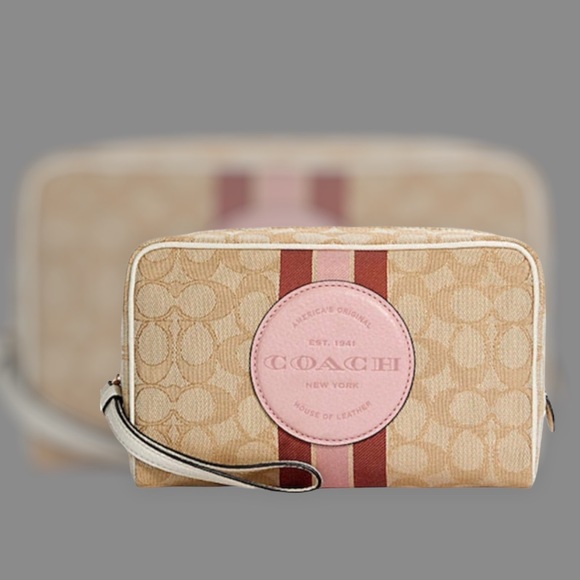 🛑BOGO FREE🆕COACH Dempsey Stripe w/Patch - Picture 1 of 8
